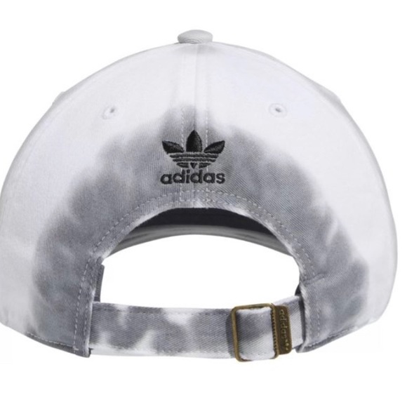 NWT Adidas Originals One Size Precurved Color Wash Tie-Dye Hat, Gray White. MEN - Picture 3 of 16
